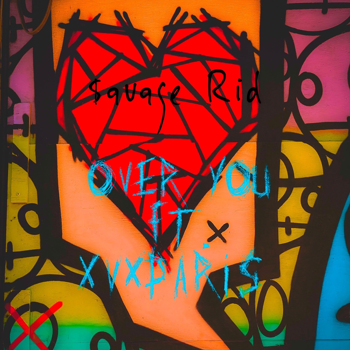 Over You - Single by $avage Rid & XVXPARIS album cover