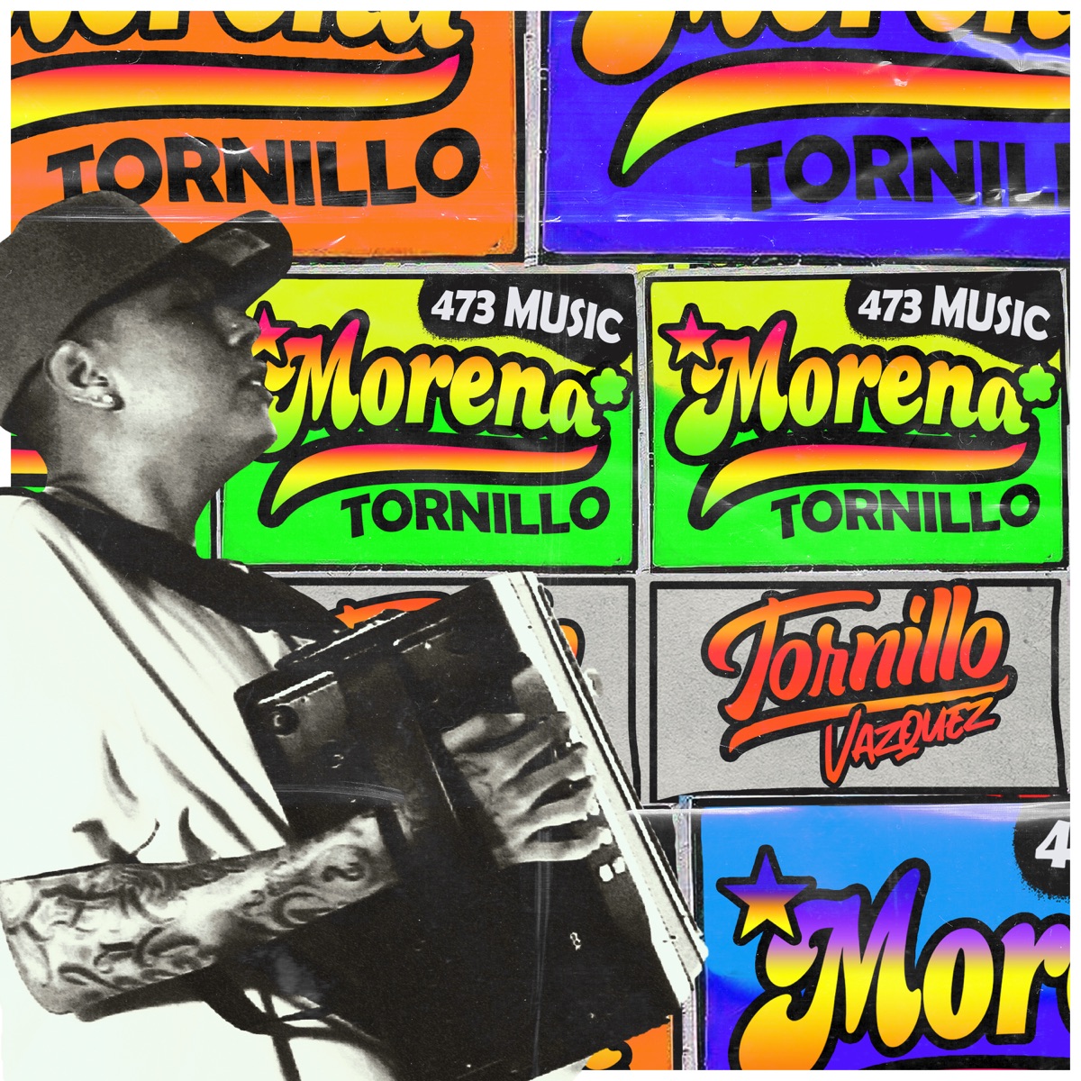 Morena - Single by Tornillo album cover
