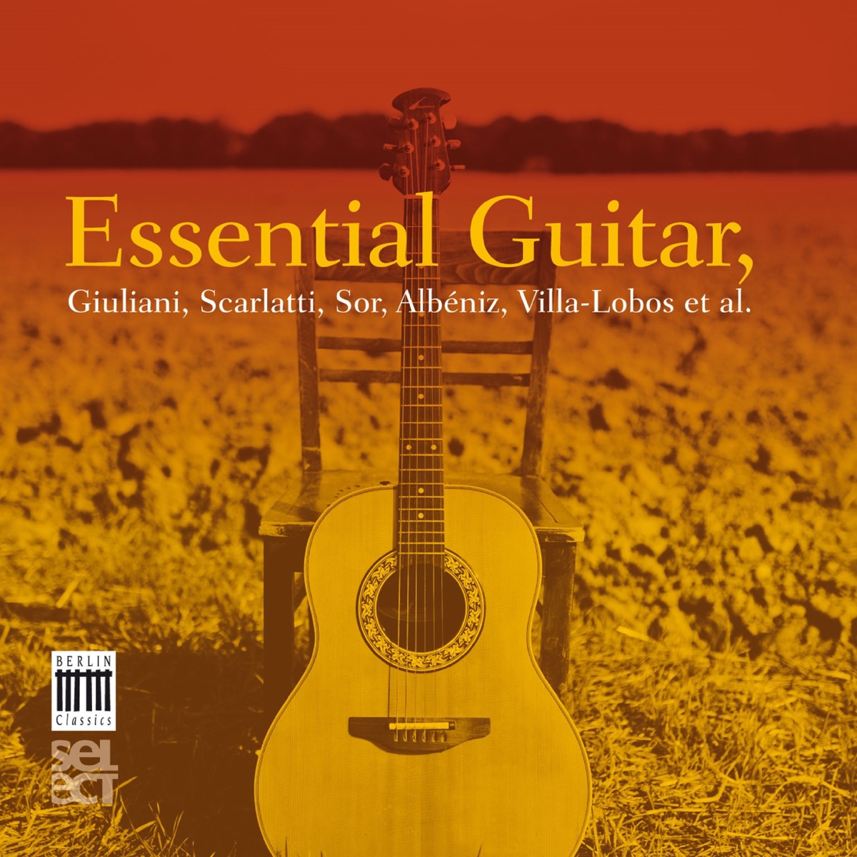 Essential Guitar by Claudio Maccari, Luigi Attademo, Stefano Palamidessi, Eros Roselli, Guiseppe Feola, Frédéric Zigante, Christiano Porqueddu, Giorgio Mirto, Victor Villadangos, Ensemble Ottocento, La Magnifica Comunità & Andrea Rognoni album cover
