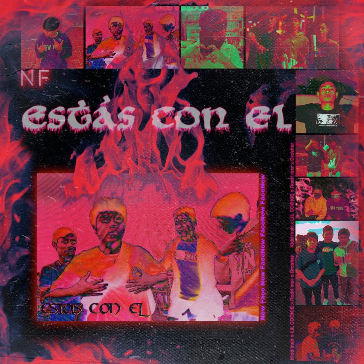 Estas Con El (feat. Drosher) - Single by Kidd Inah, LIL COOKIE & Rodri mxr album cover