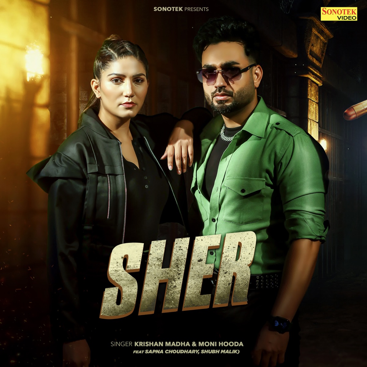 Sher - Single by Krishan Madha & Moni Hooda album cover