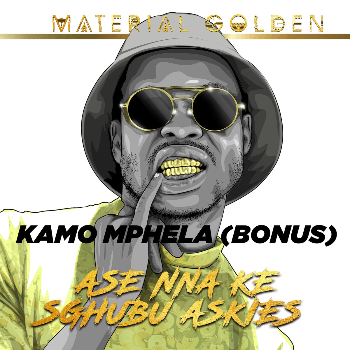 Kamo Mphela (Bonus Track) [feat. Que Dafloor & P-Star Master] - Single by Material Golden album cover