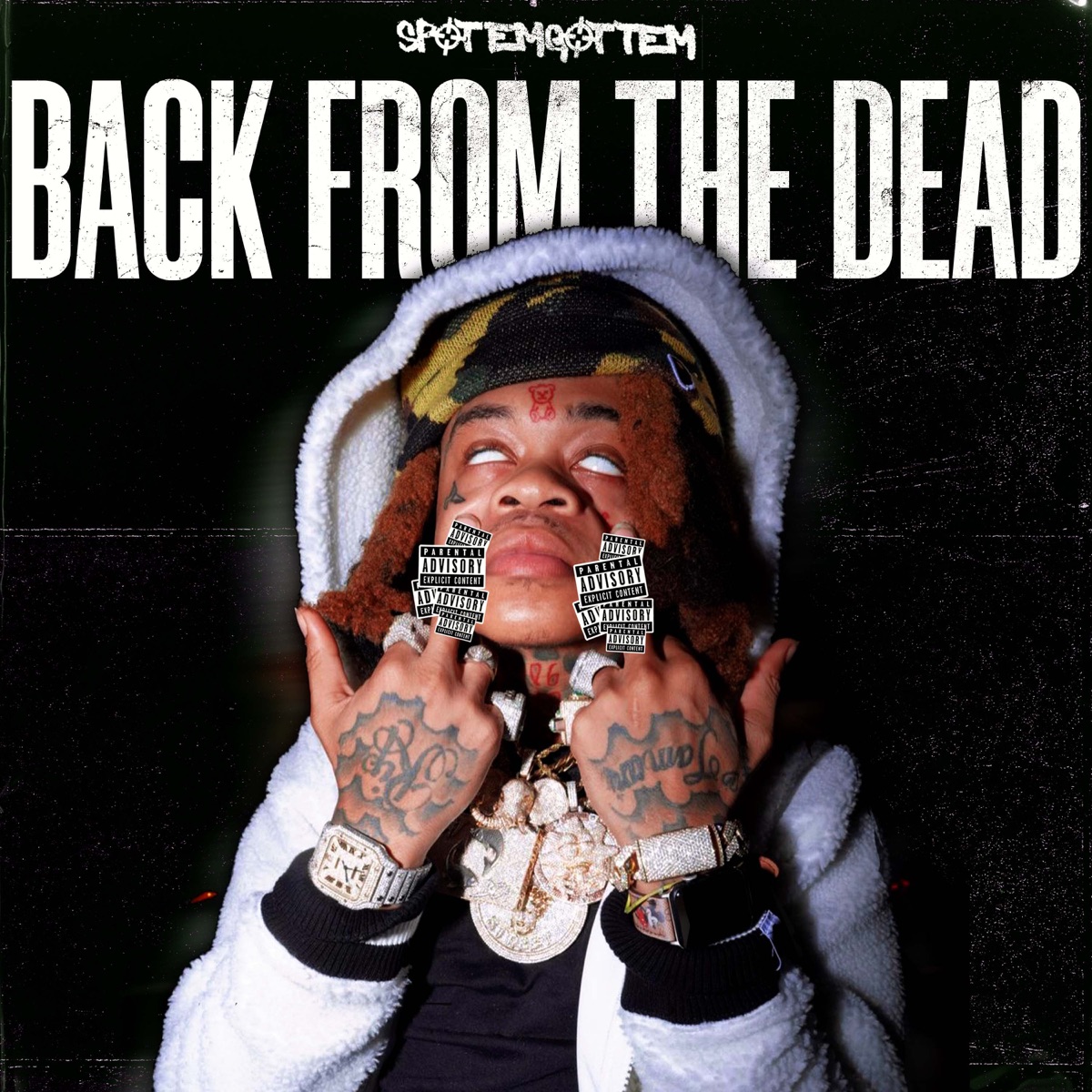 Back From The Dead by SpotemGottem album cover