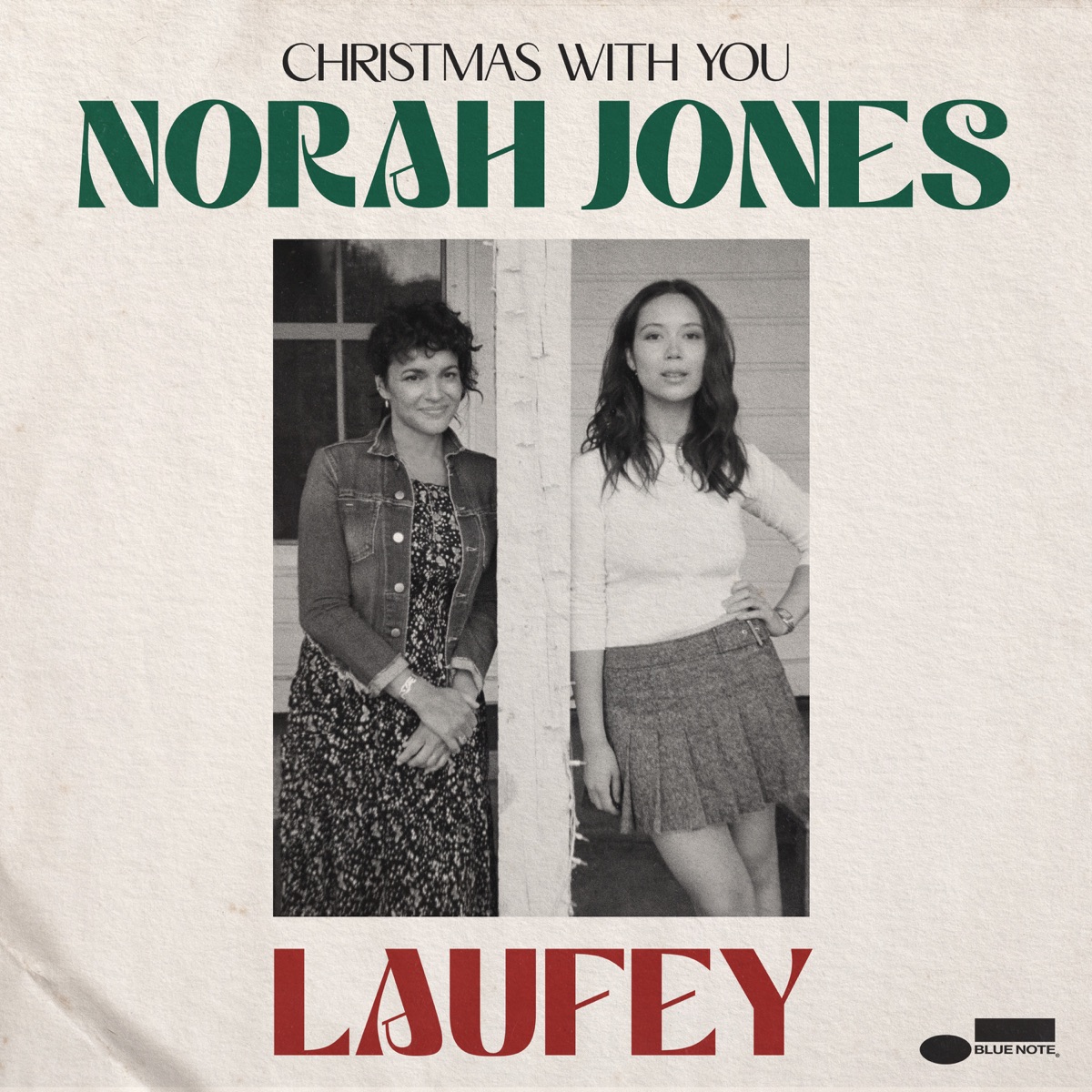 Christmas With You - Single by Norah Jones & Laufey album cover