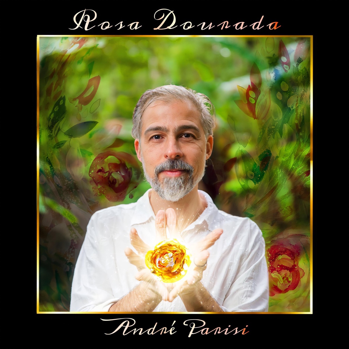 Rosa Dourada - Single by André Parisi album cover
