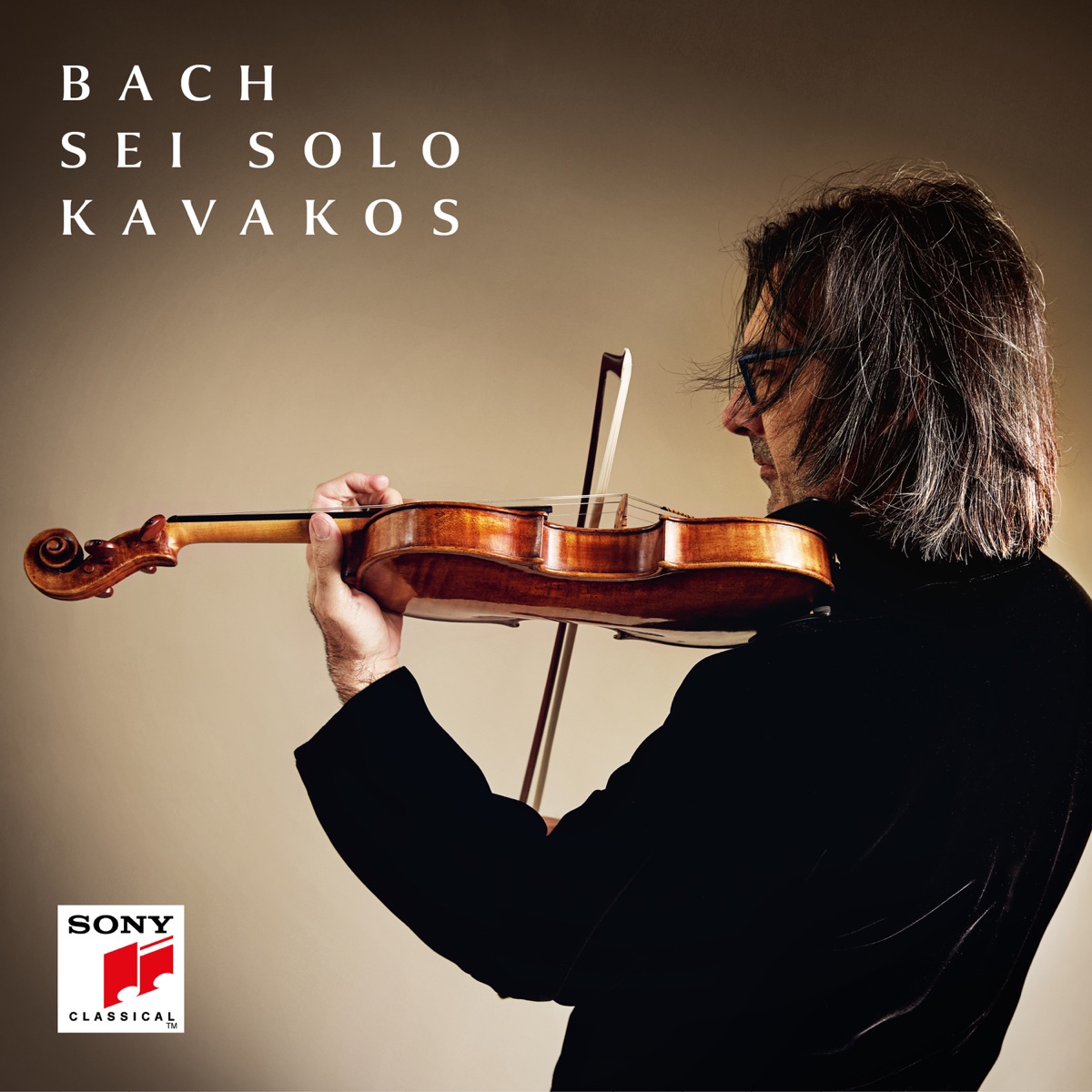 Bach: Sei Solo by Leonidas Kavakos album cover