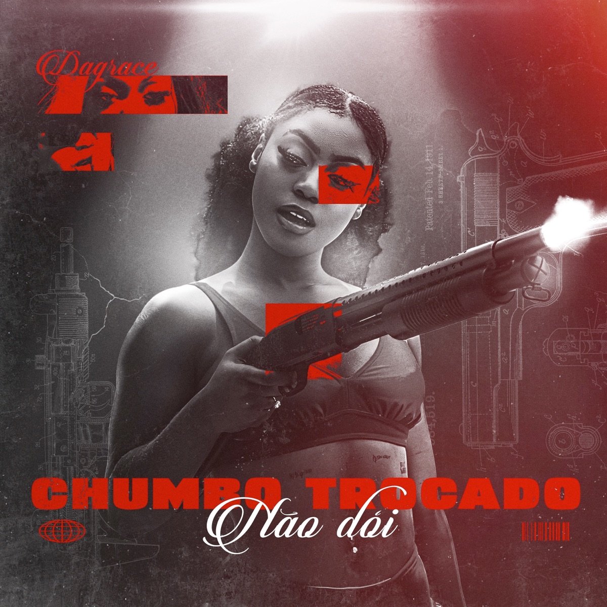 Chumbo Trocado Não Dói (feat. Katraca Beats) - Single by Dagrace album cover