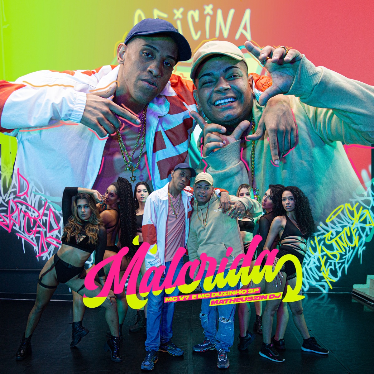 Malcriada - Single by MC V7, MC Duzinho SP & Matheuszin DJ album cover