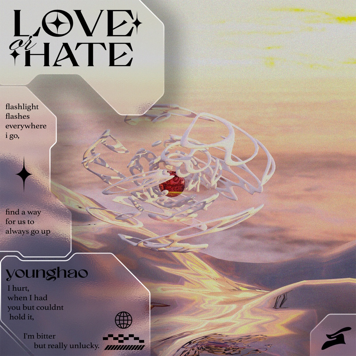 Love or Hate by younghao & Thrillkids album cover