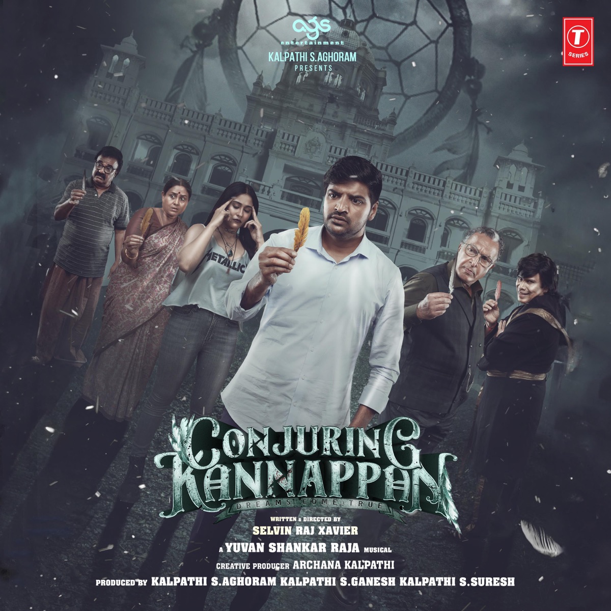 Conjuring Kannappan (Original Motion Picture Soundtrack) - Single by Yuvan Shankar Raja, Vishnu Edavan & Vignesh Ramakrishna album cover