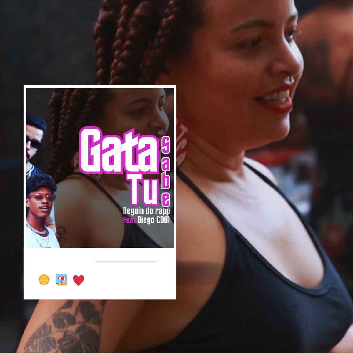 Gata Tu Sabe - Single by Neguin do Rap & Diego CDM album cover