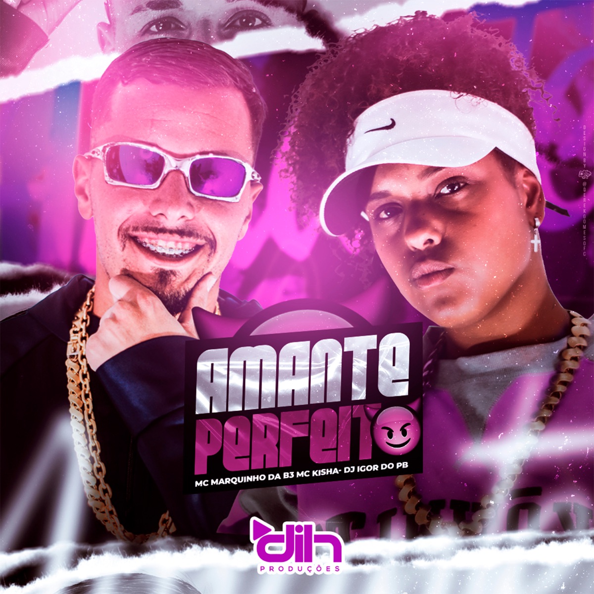 Amante Perfeito - Single by Mc Marquinho da B3, Mc Kisha & DJ Igor do PB album cover