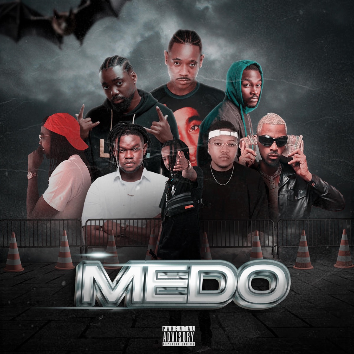 Medo (feat. Sidjay, Lil Fox, Delcio Dollar, Vander Soprano, Hernani, Phedilson & Deezy) - Single by DJ Sipoda album cover