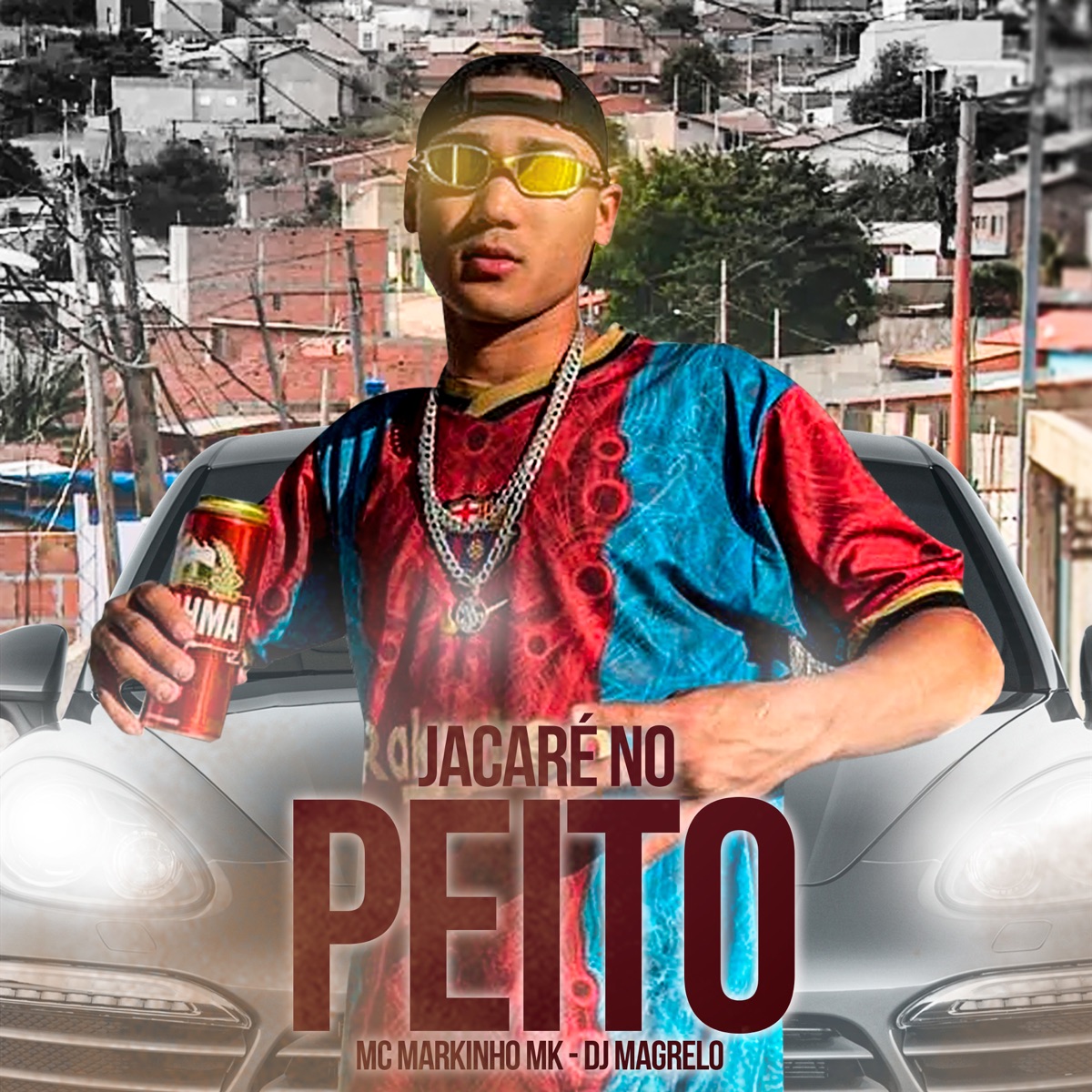 Jacaré no Peito - Single by Mc Markinho MK & Dj Magrelo album cover