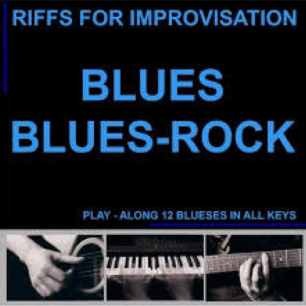 Blues - Blues Rock Backing Track by Marco Vitali album cover
