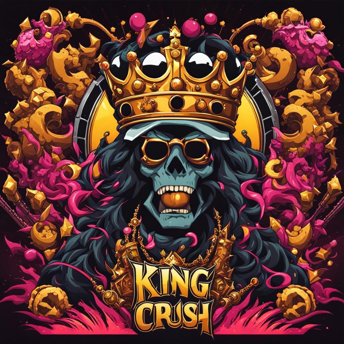 King Crush - Single by DJ Opulence album cover