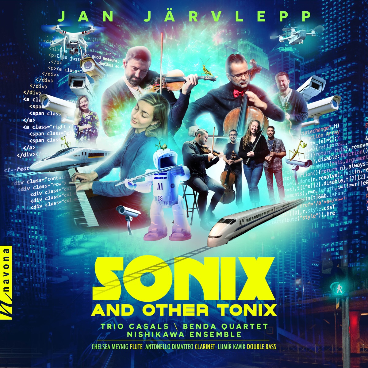 Sonix and Other Tonix by Trio Casals, Benda Quartet & Nishikawa Ensemble album cover