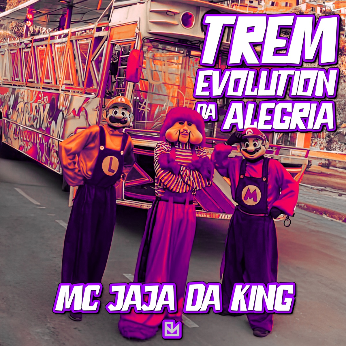 Trem Evolution da Alegria - Single by Mc Jaja Da King & DJPEJOTA album cover