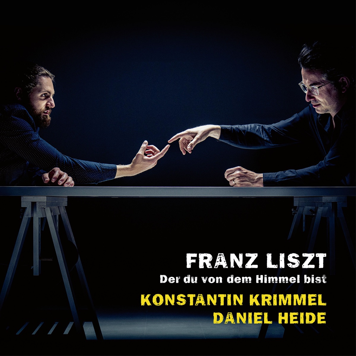Franz Liszt: Songs, Vol. II "Der du von dem Himmel bist" by Konstantin Krimmel & Daniel Heide album cover