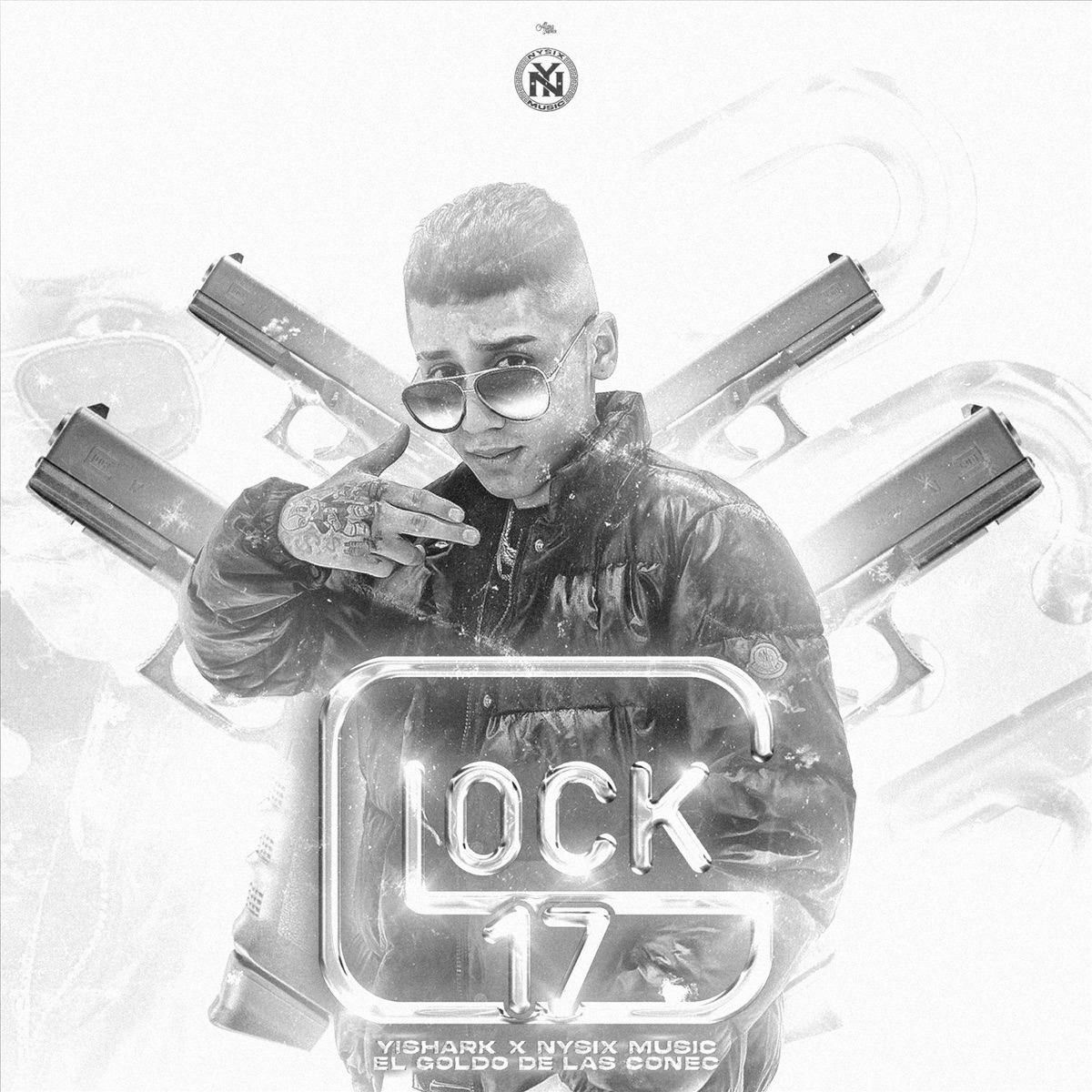 Glock 17 - Single by Yishark, Nysix Music & El Goldo De Las Conec album cover