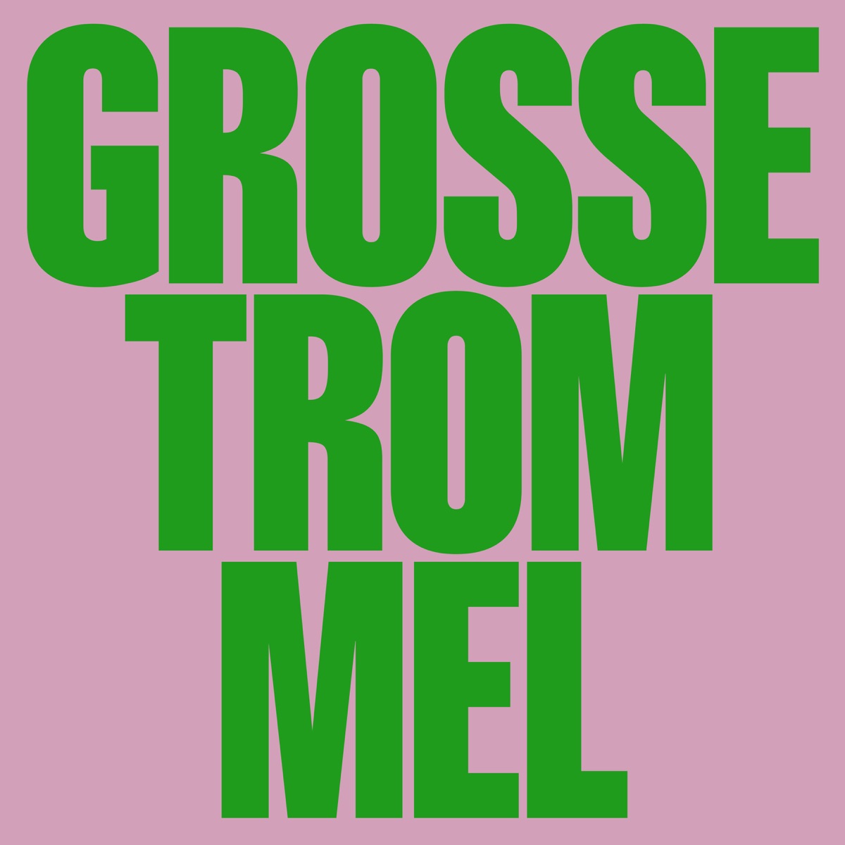 Grosse Trommel LP by Johannes Klingebiel album cover