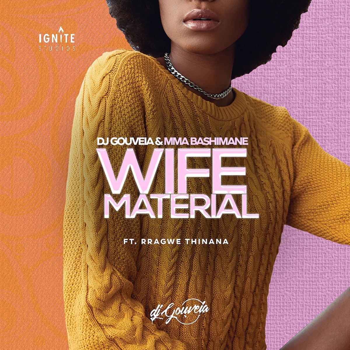 Wife Material (feat. Mma Bashimane & Rragwe Thinana) - Single by Dj Gouveia album cover