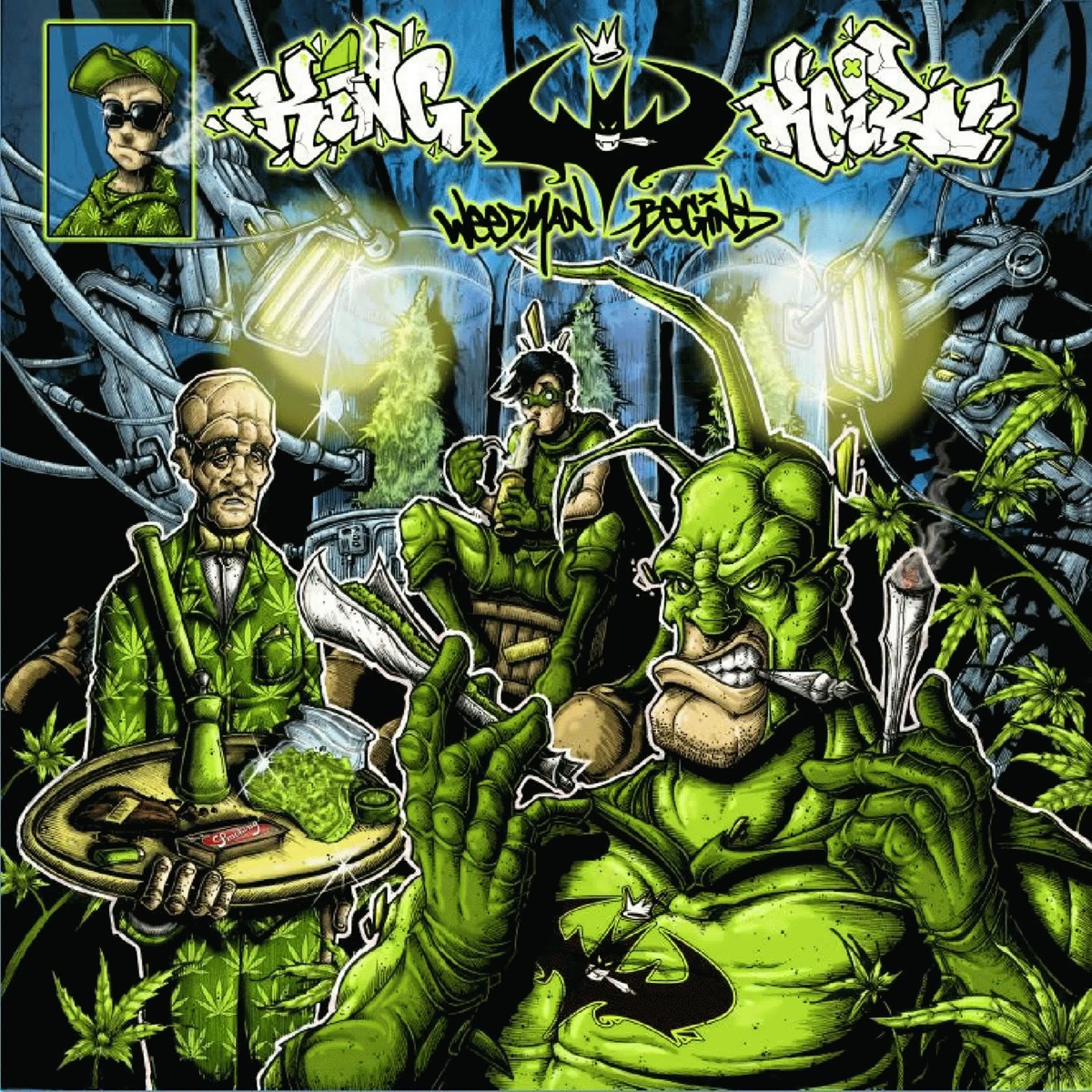 Weedman Begins by King Keil album cover