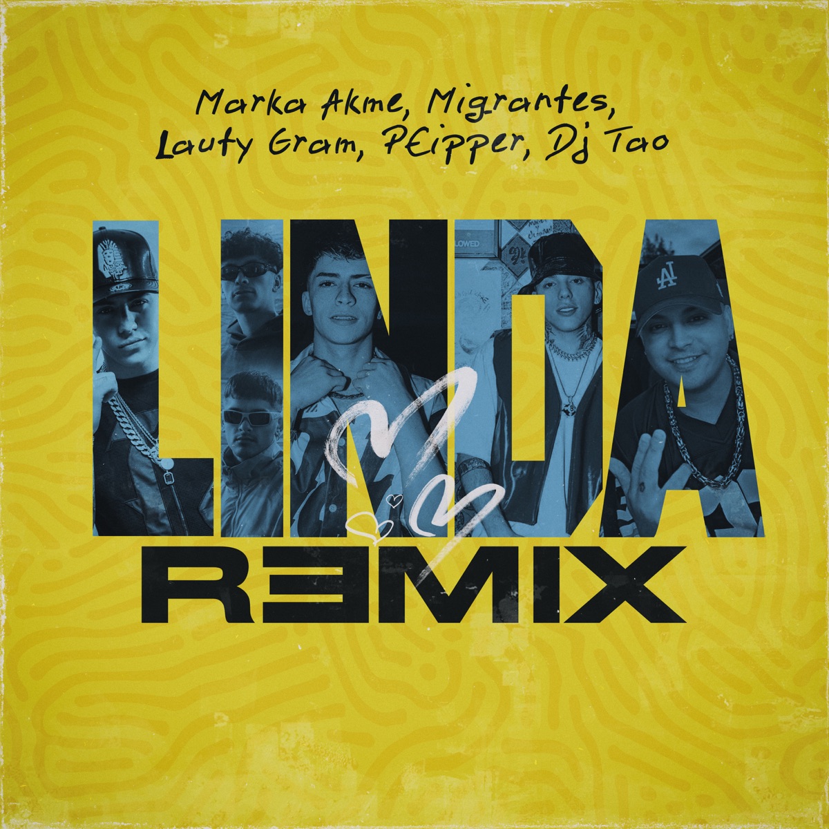 Linda (Remix) - Single by Marka Akme, DJ Tao & Lauty Gram album cover