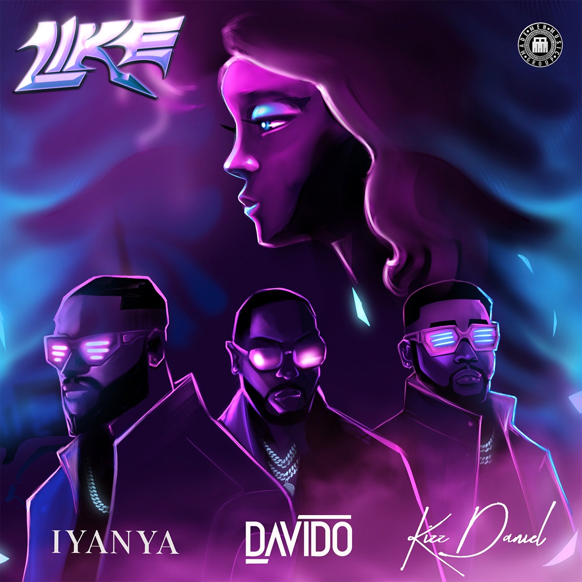 Like (feat. Kizz Daniel) - Single by Iyanya & Davido album cover