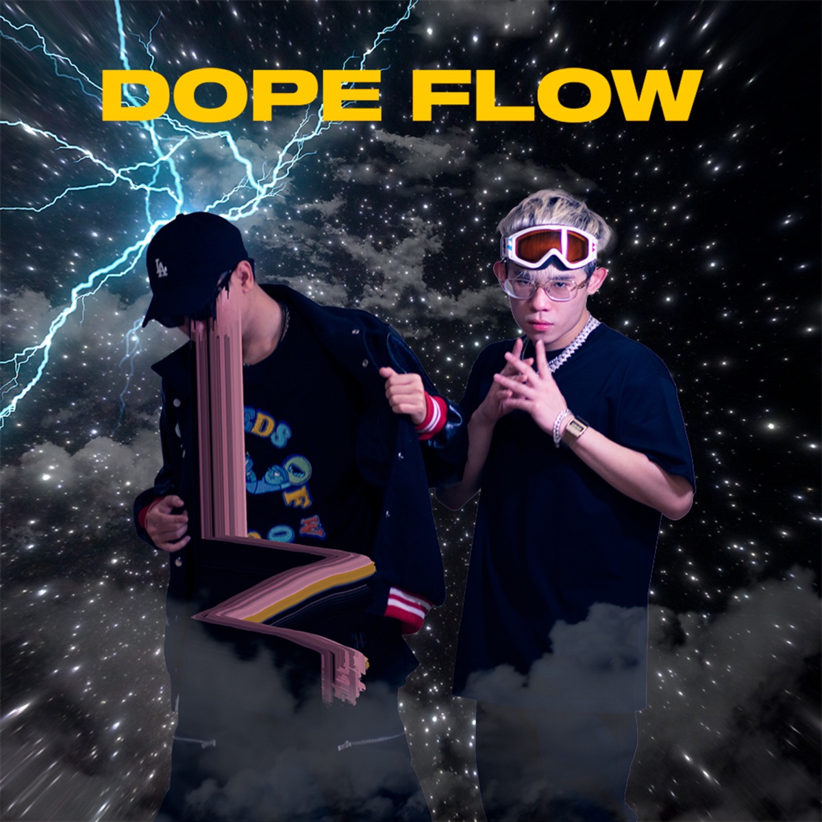 Dope Flow - Single by DKid & prettyXIX album cover