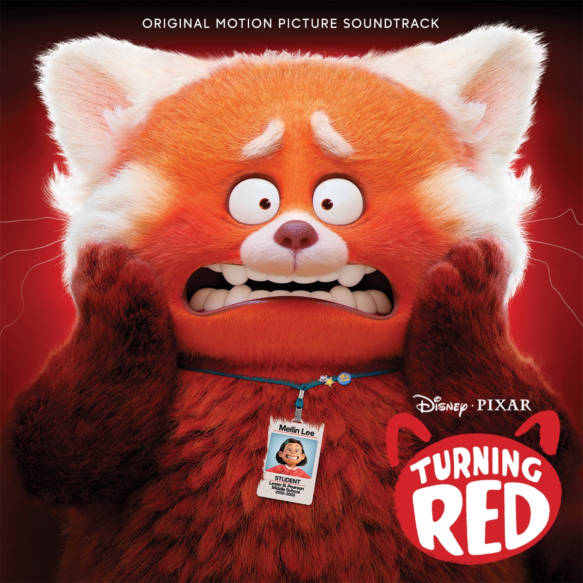 Turning Red (Original Motion Picture Soundtrack) by Finneas O’Connell, Ludwig Göransson & 4*TOWN (From Disney and Pixar’s Turning Red) album cover