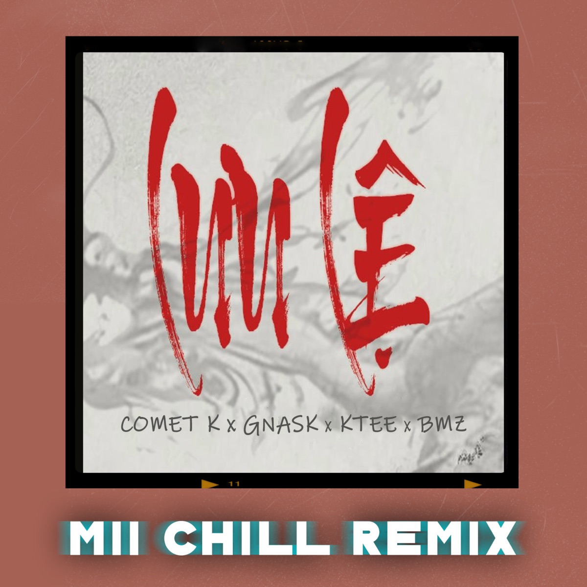 Lưu Lệ (Mii Chill Remix) - Single by Comet K, Gnask, KTee & BMZ album cover