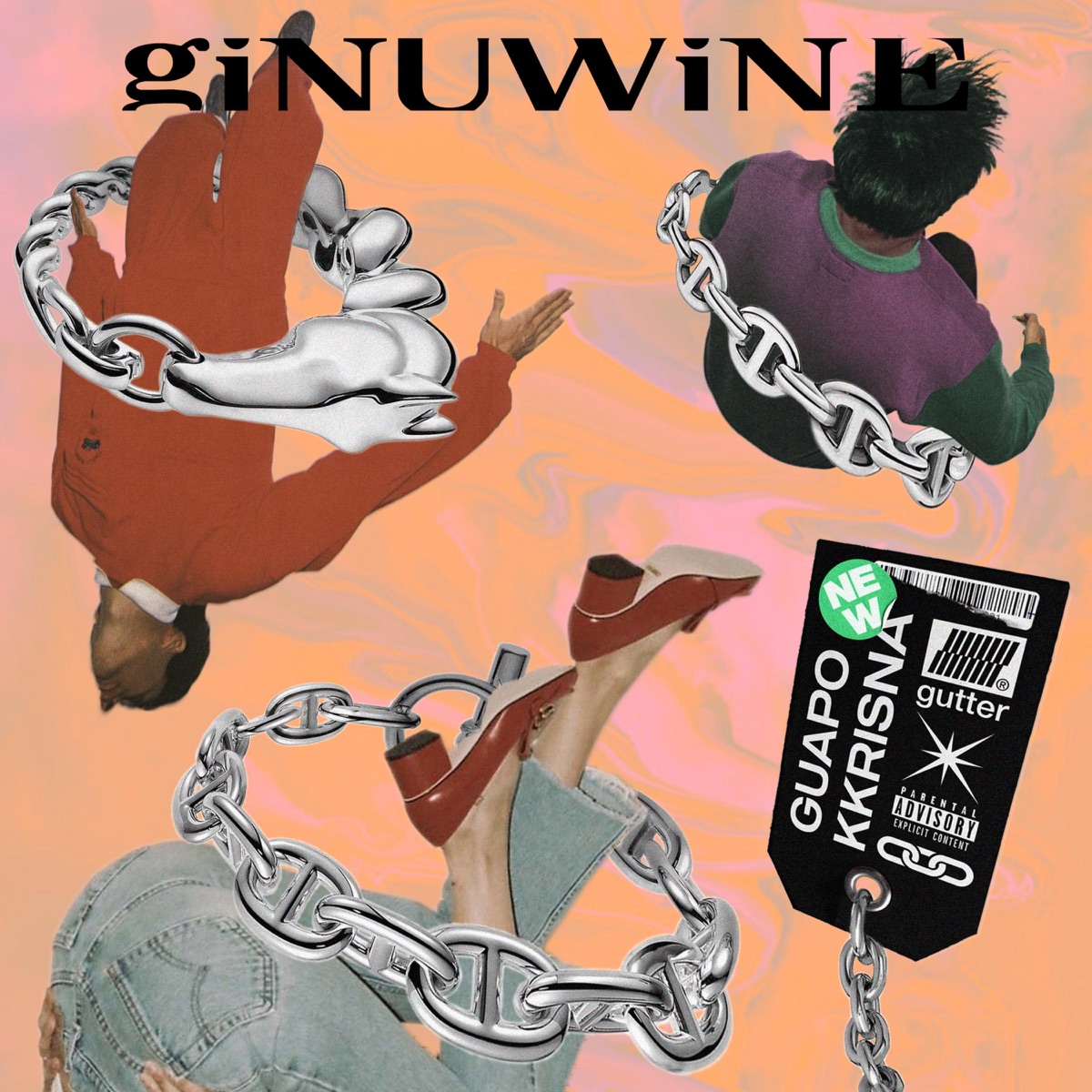 Ginuwine (feat. Kkrisna) - Single by Gabriele, Il Guapo album cover