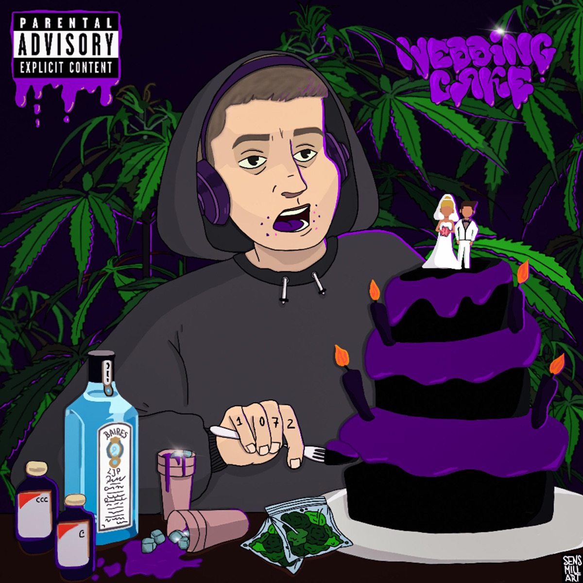 Wedding Cake (Freestyle) - Single by Ljp album cover