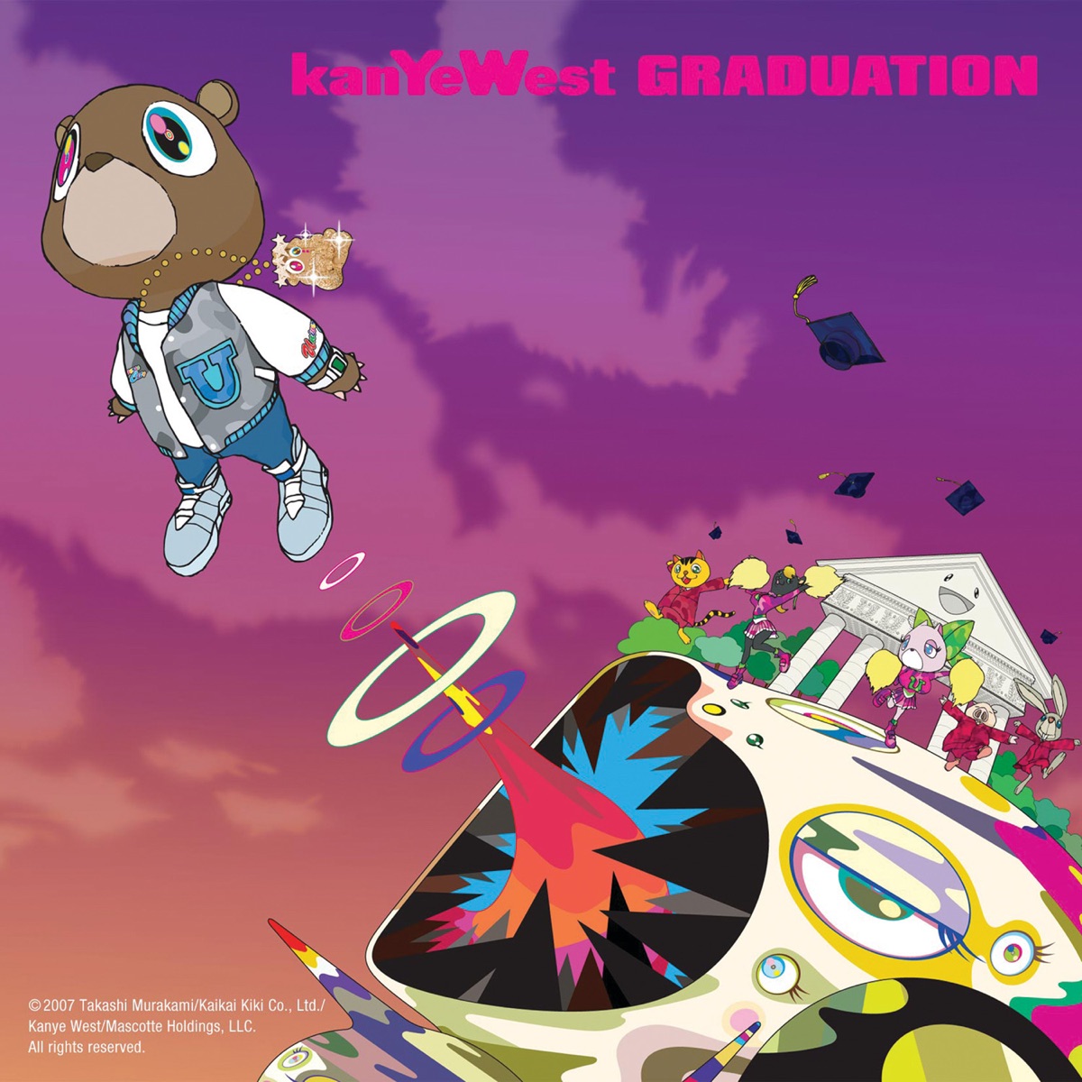 Graduation by Kanye West album cover