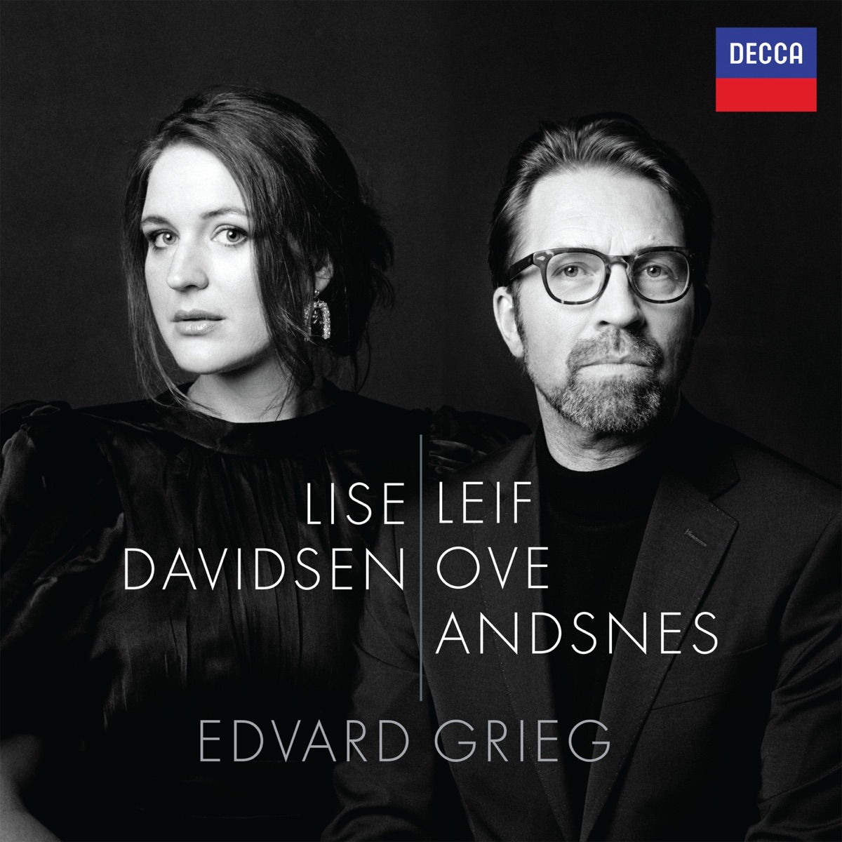 Edvard Grieg by Lise Davidsen & Leif Ove Andsnes album cover