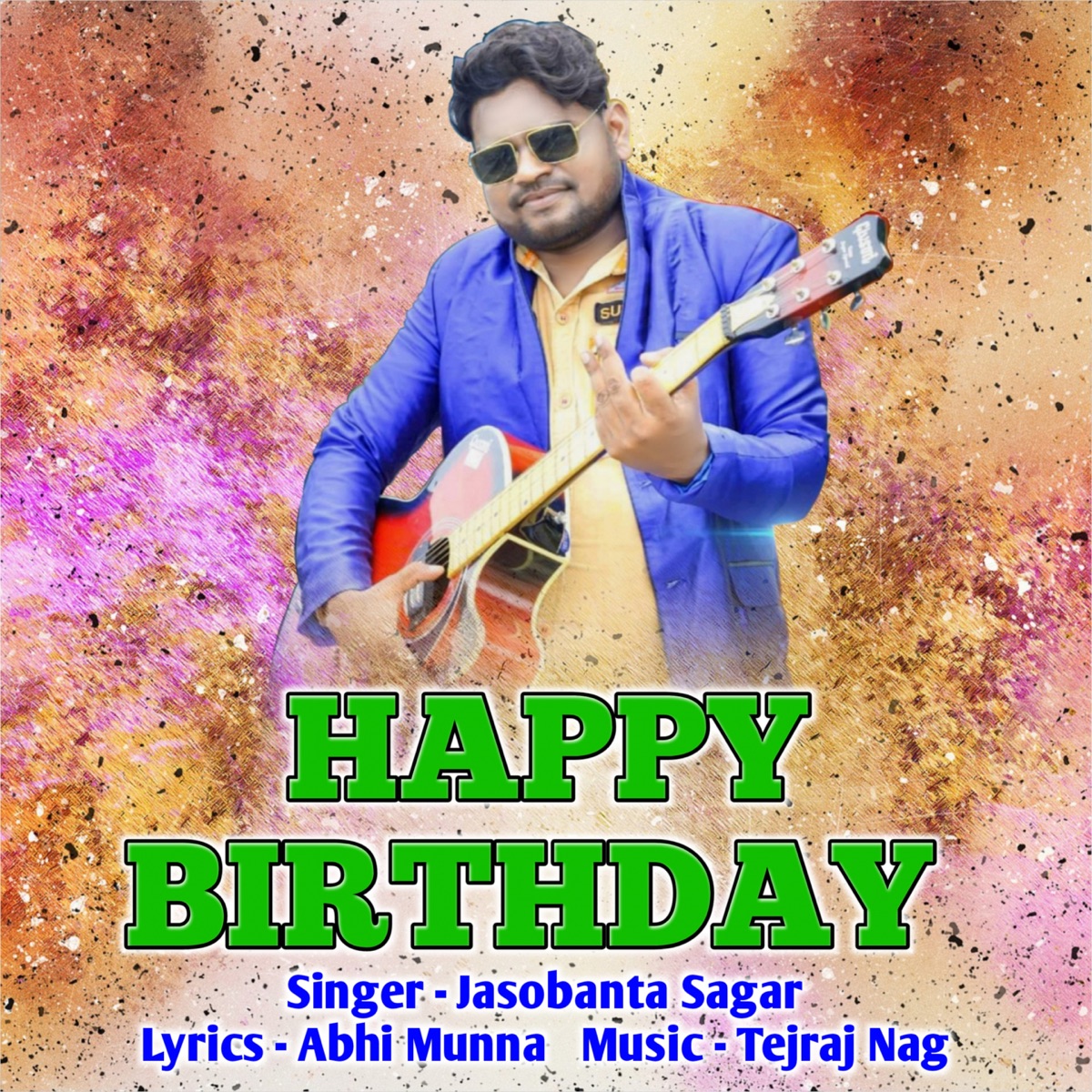 Happy Birthday - Single by Jasobanta Sagar album cover