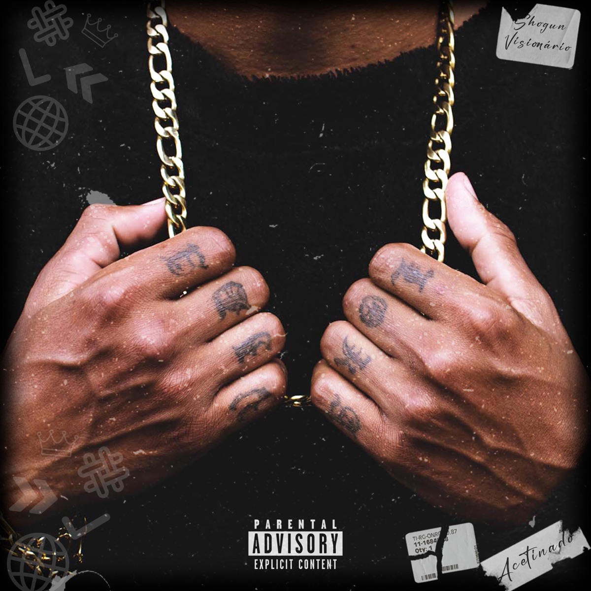 Preto Acetinado - Single by Shogun visionário album cover