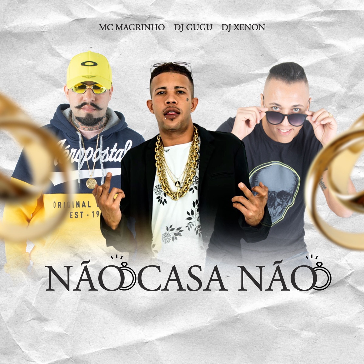 Não Casa Não - Single by DJ Xenon, DJ Gugu & Mc Magrinho album cover