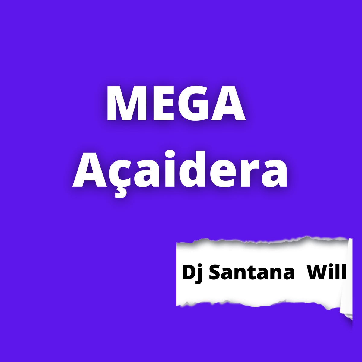 Mega Açaidera (feat. mc Surfistão BHz, mc TH, mc Angela, mc PR, Dj Stenio & mc Fahah) - Single by DJ Santana Will album cover