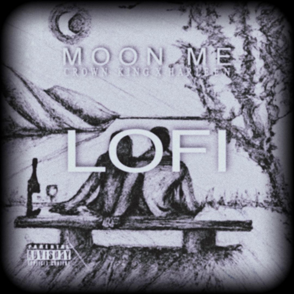 Moon Me Lofi (feat. Harleen Kaur & CHNBeats) - Single by Crown King album cover