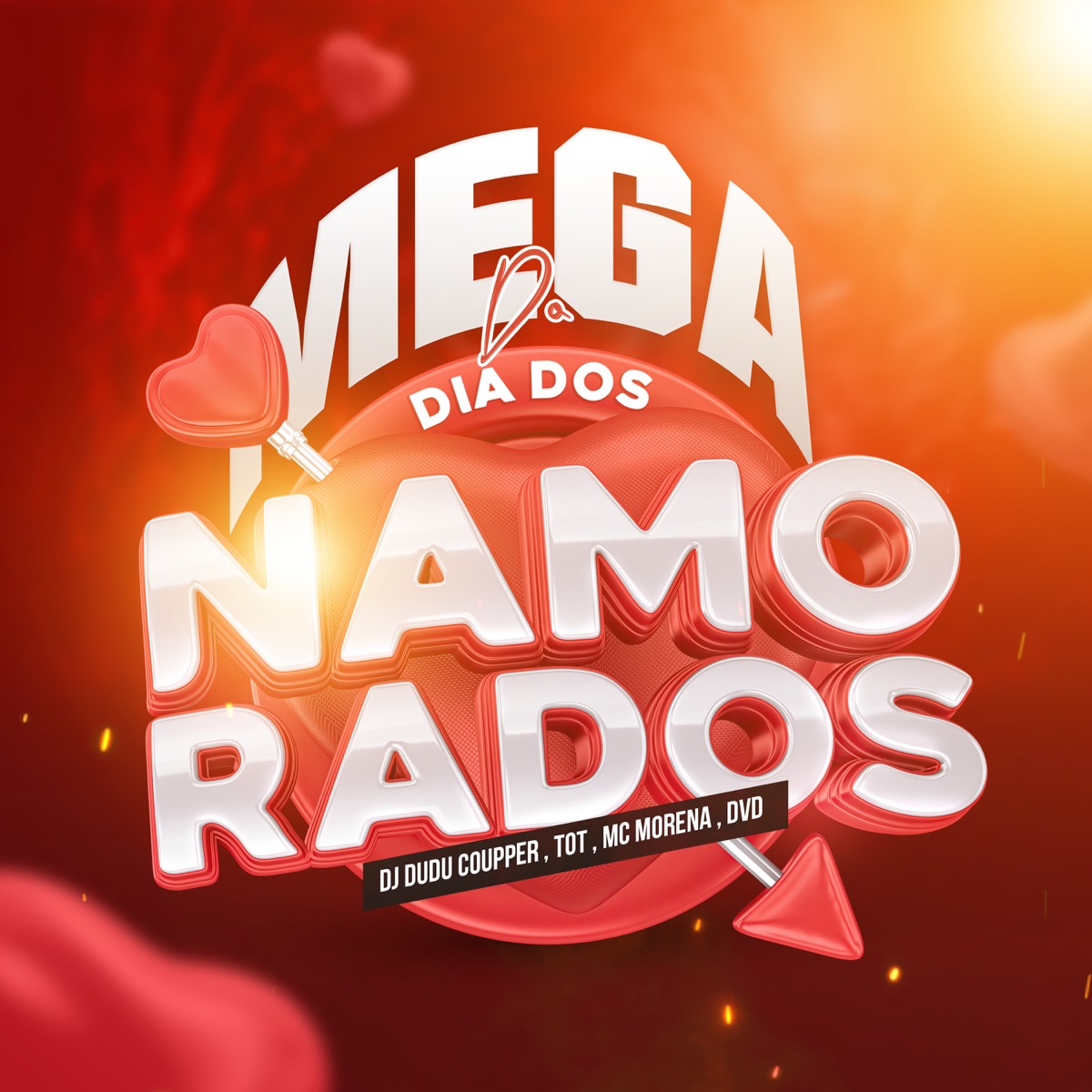Mega Dia dos Namorados - Single by Dj Dudu Coupper, MC MORENA & tot cabbana album cover