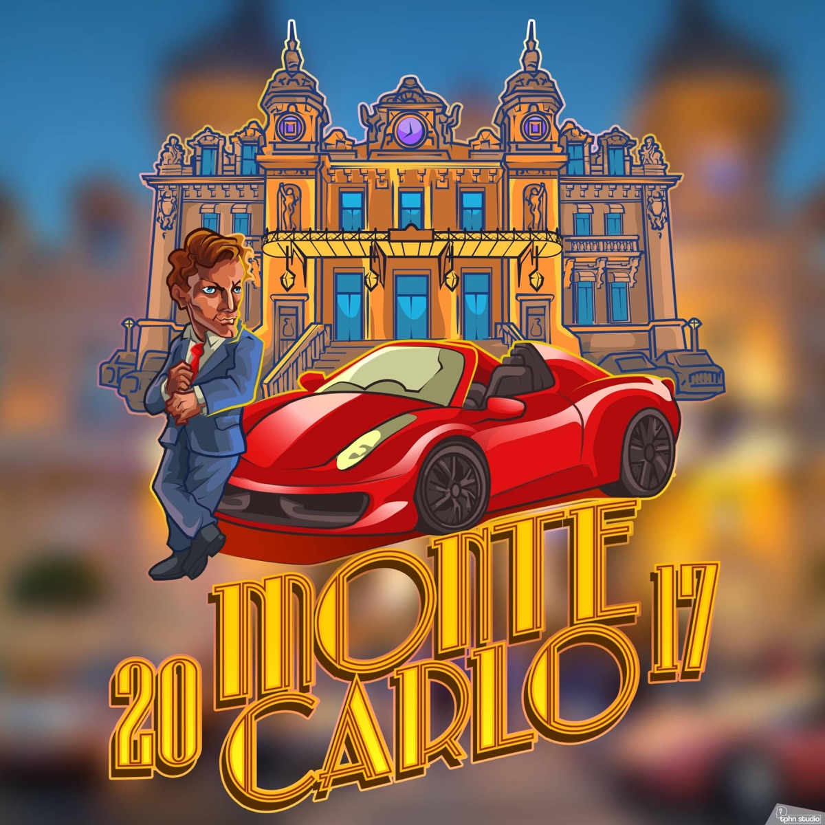 Monte Carlo 2017 (feat. Benjamin Beats) - Single by JOHN VINCE album cover