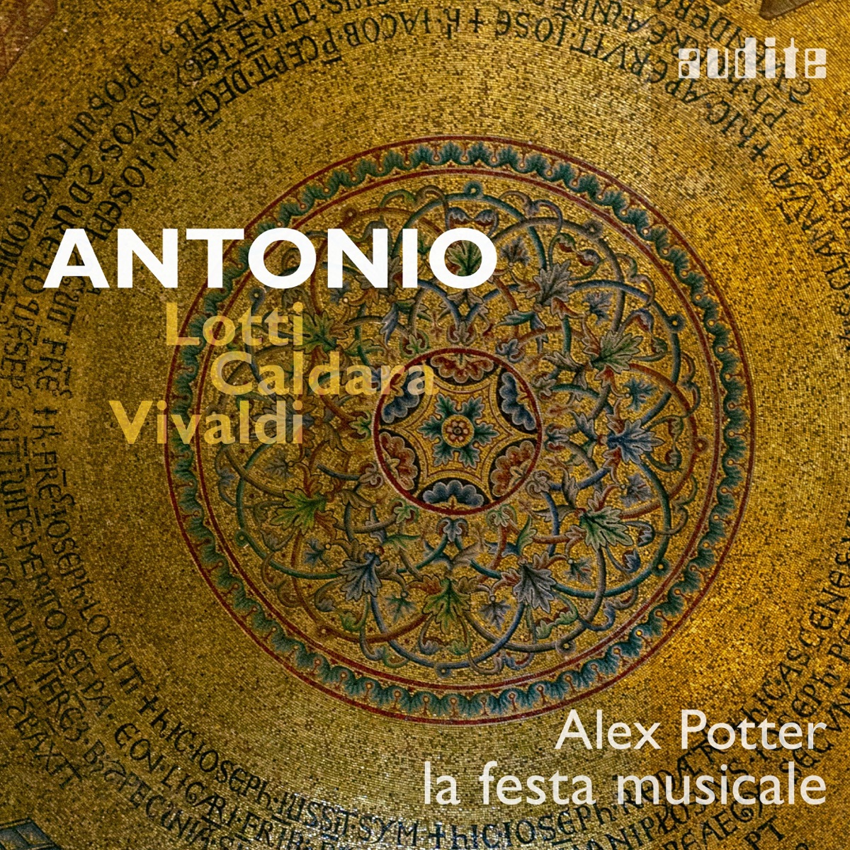 ANTONIO: Lotti - Caldara - Vivaldi by Alex Potter & La Festa Musicale album cover