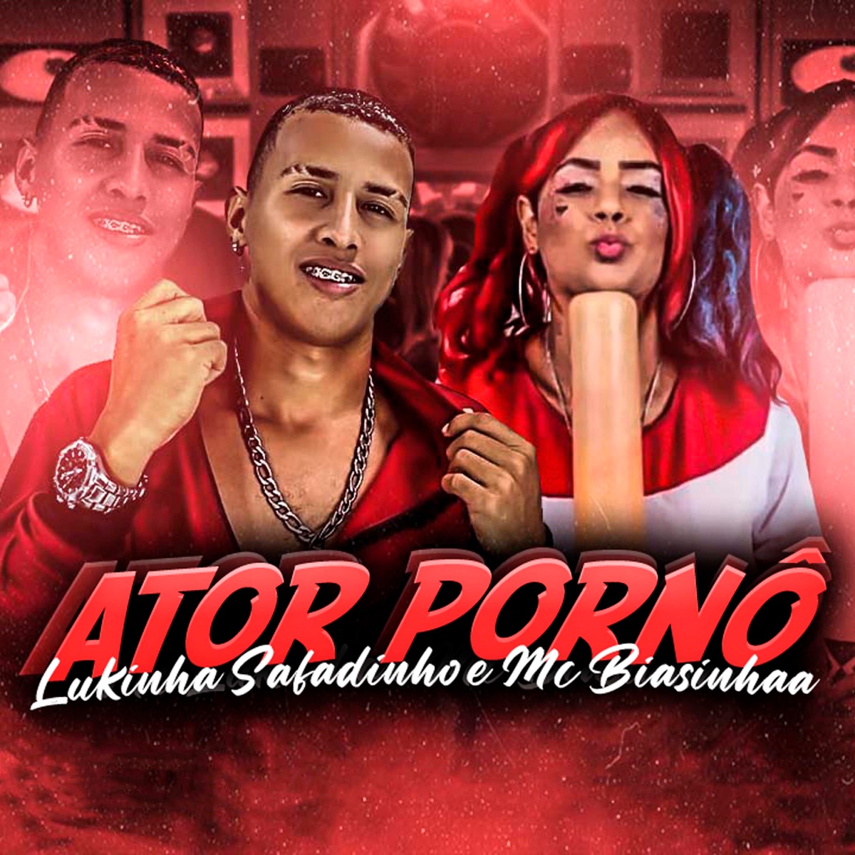 Ator Pornô - Single by mc biasinha & Lukinha Safadinho album cover