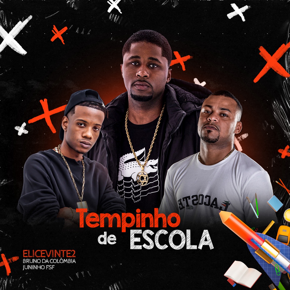 Tempinho da Escola - Single by Mc Juninho FSF, Bruno Da Colômbia & elicevinte2 album cover