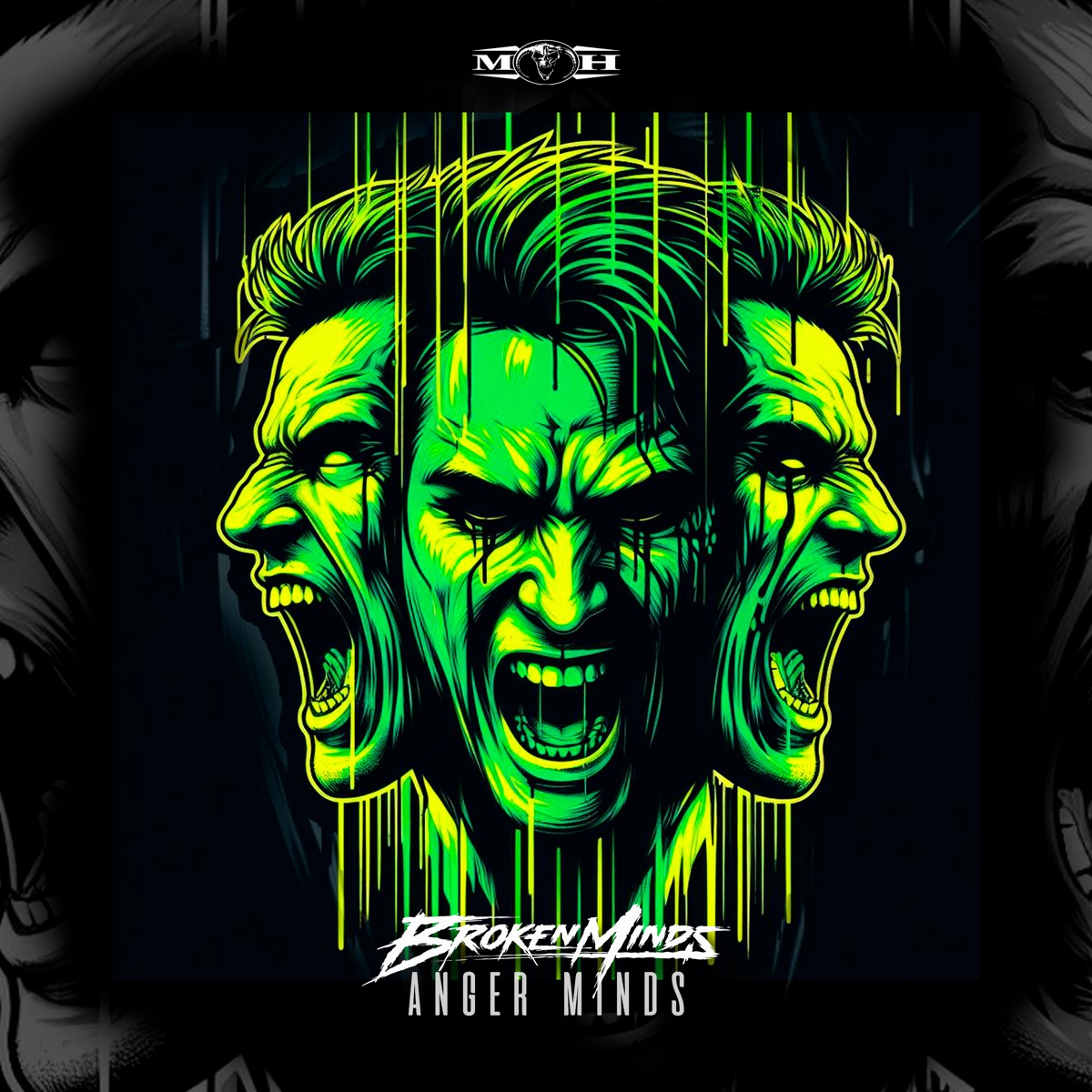 Anger Minds (Extended Mix) - Single by Broken Minds album cover