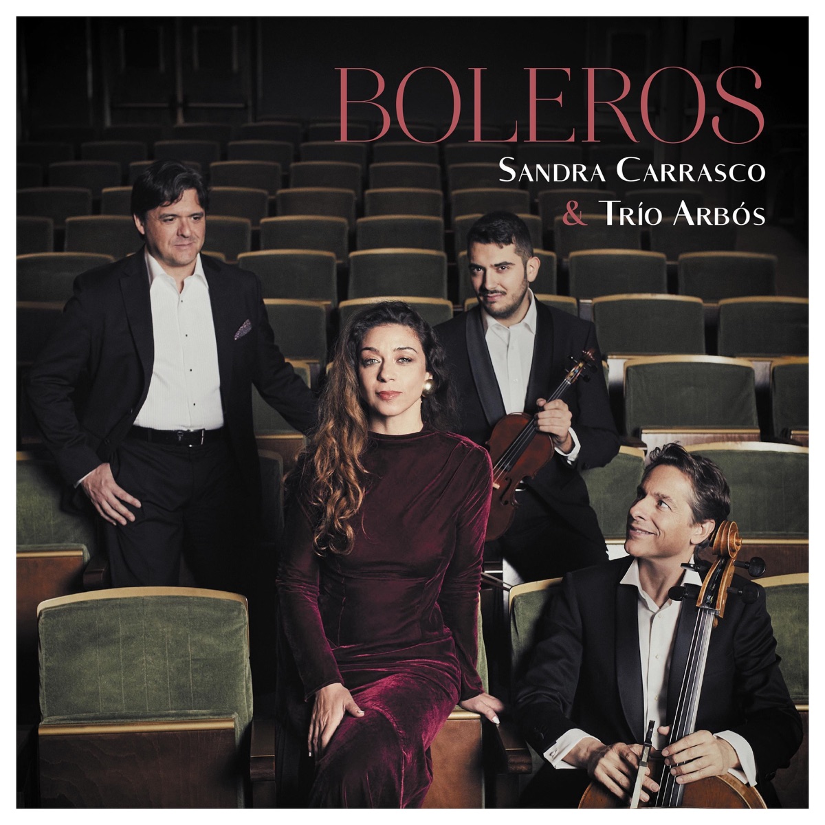 Boleros by Sandra Carrasco & Trío Arbós album cover