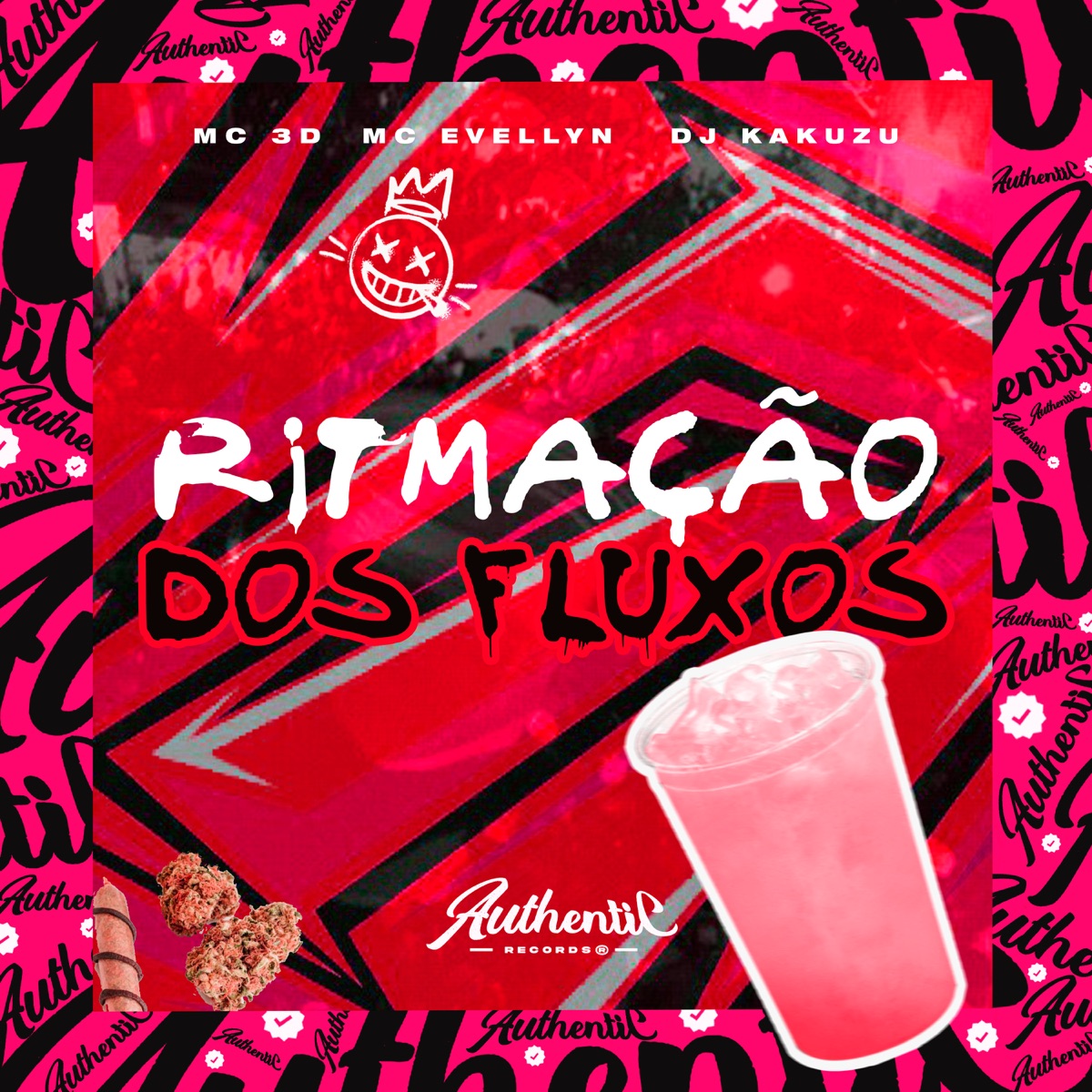 Ritmação dos Fluxos (feat. mc Evellyn & MC 3D) - Single by DJ Kakuzu album cover