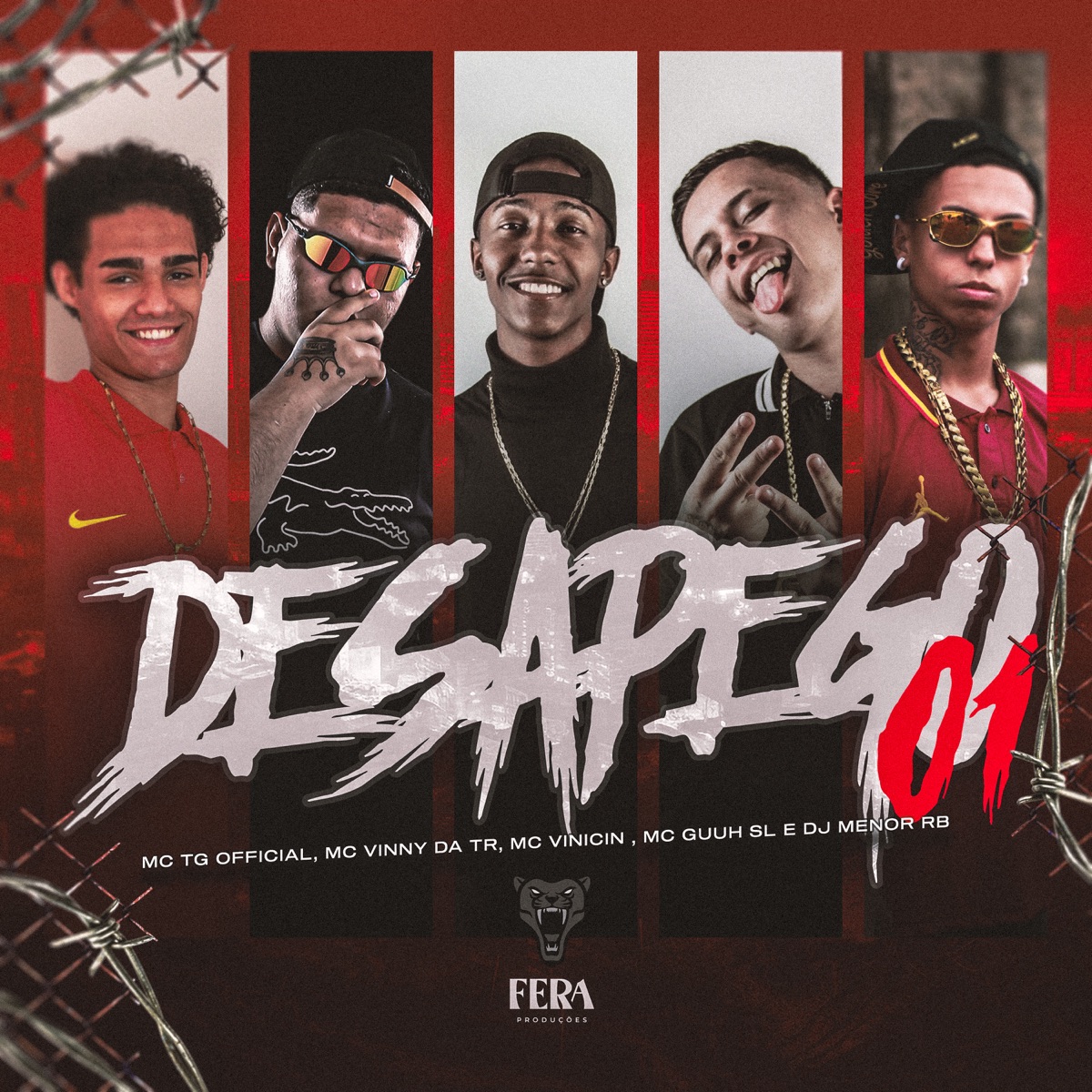 Desapego 01 (feat. Mc guuh sl) - Single by Mc Vinny da TR, MC Vinicin, mc tg official & DjMenorRB album cover